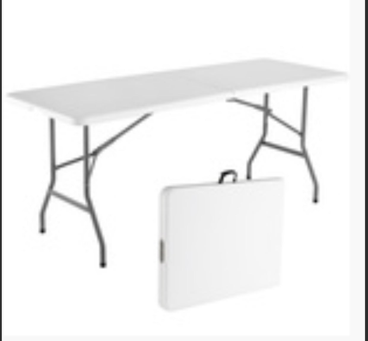 6 Feet Table and Chair Package 8tbls and 40chairs